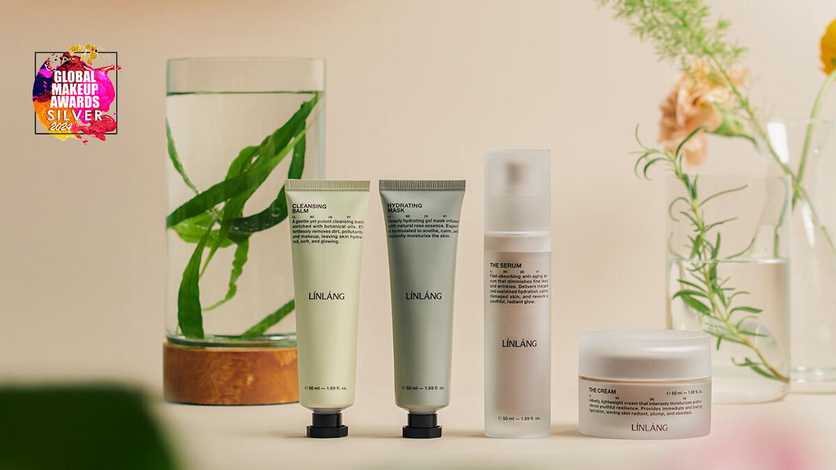是誰？連獲英國全球美妝大賞5大獎！LINLANG入冬用獨家植物科學技術，讓發光精華、全效修護霜深度穩定膚況，沉浸式的治癒疲憊肌，真好～
