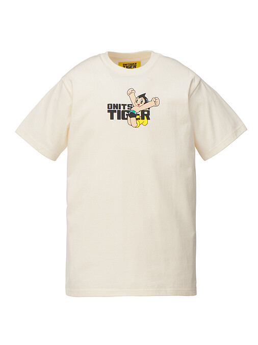 【鬼塚虎x原子小金剛聯名款】LOGO印花短袖上衣，NT$2,880。