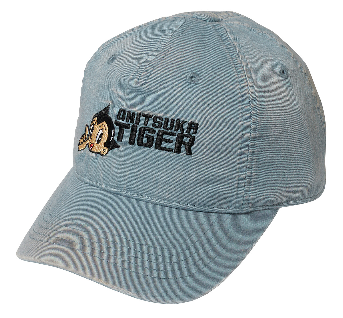 【鬼塚虎x原子小金剛聯名款】洗舊感刺繡棒球帽，NT$3,280。