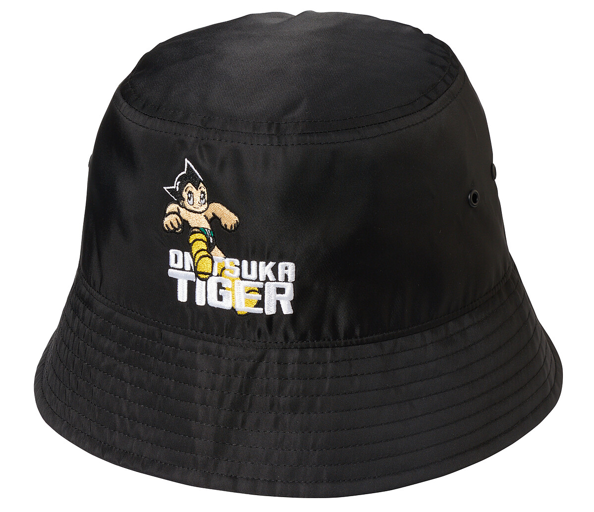 【鬼塚虎x原子小金剛聯名款】LOGO刺繡漁夫帽，NT$3,280。