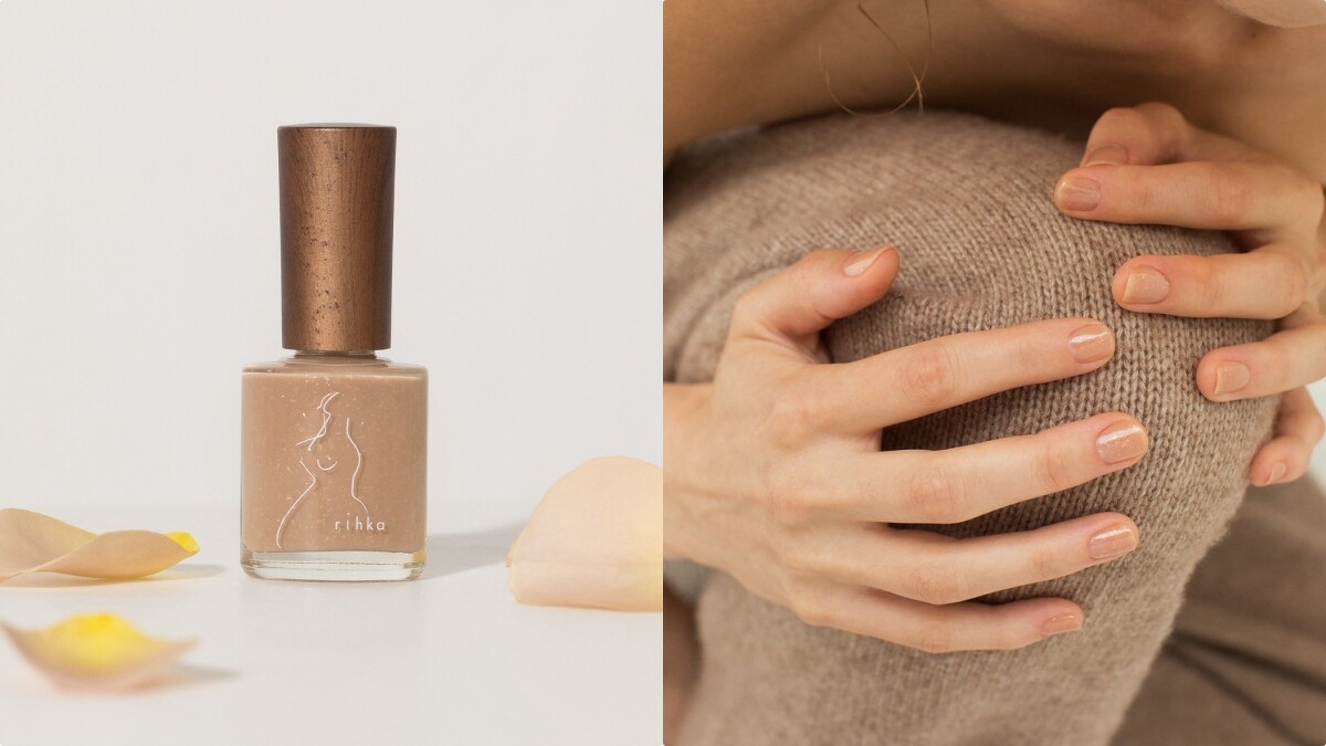 rihka nail polish指甲油(#café latte rose),NT890