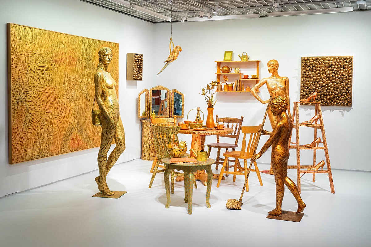 因圓點而成為一體,《幻影的彼方》