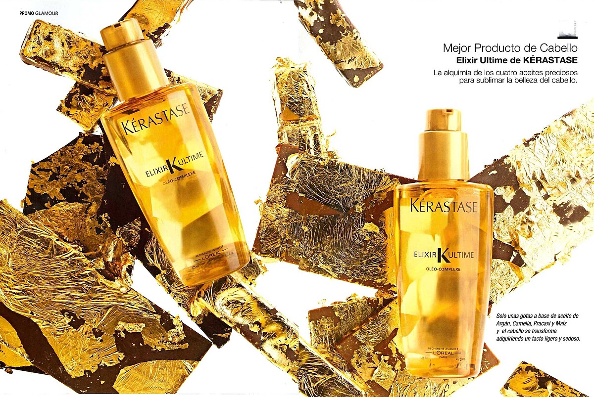 2010年KERASTASE巴黎卡詩推出的品牌經典商品「金緻柔馭露」。