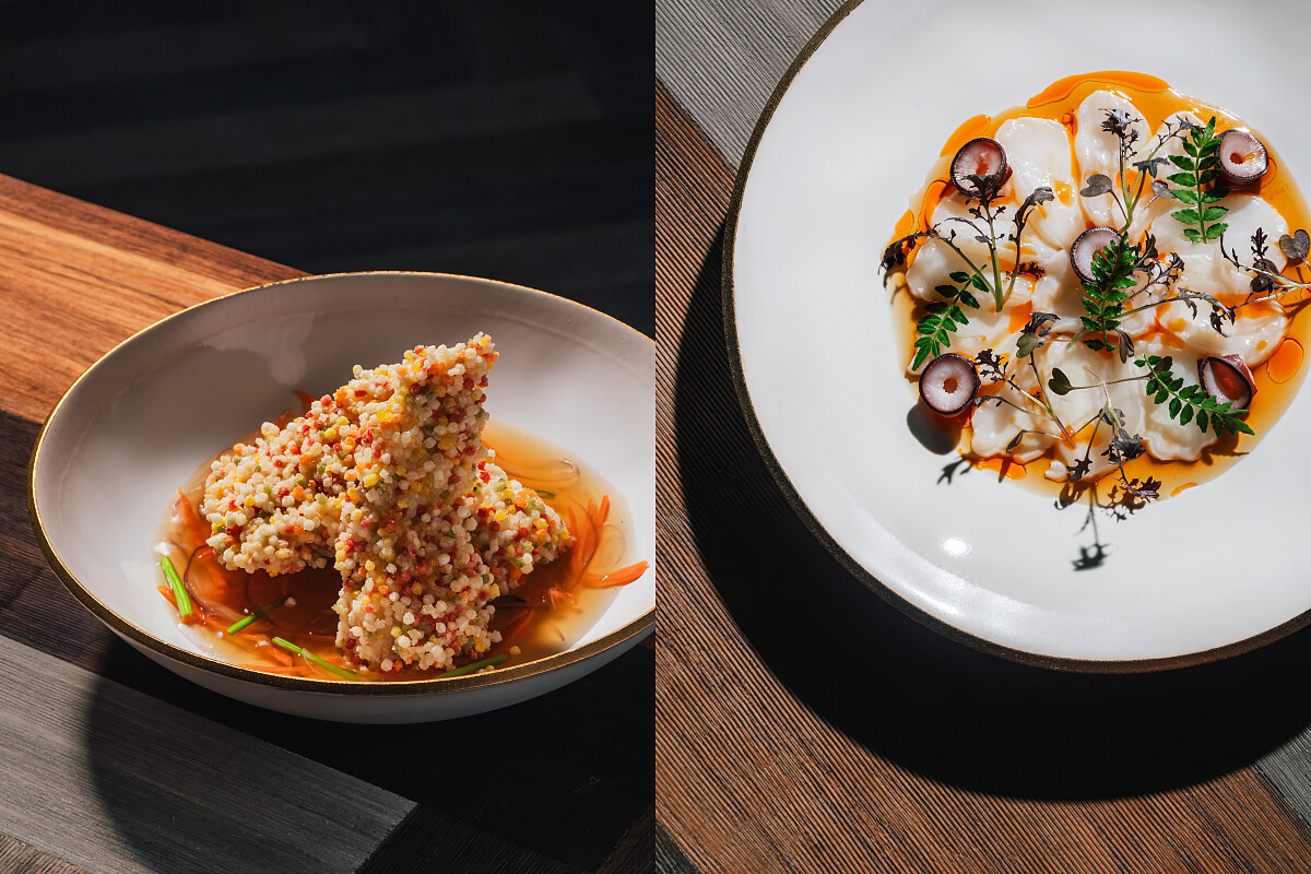 有許多日料、新加坡料理融合的餐點。