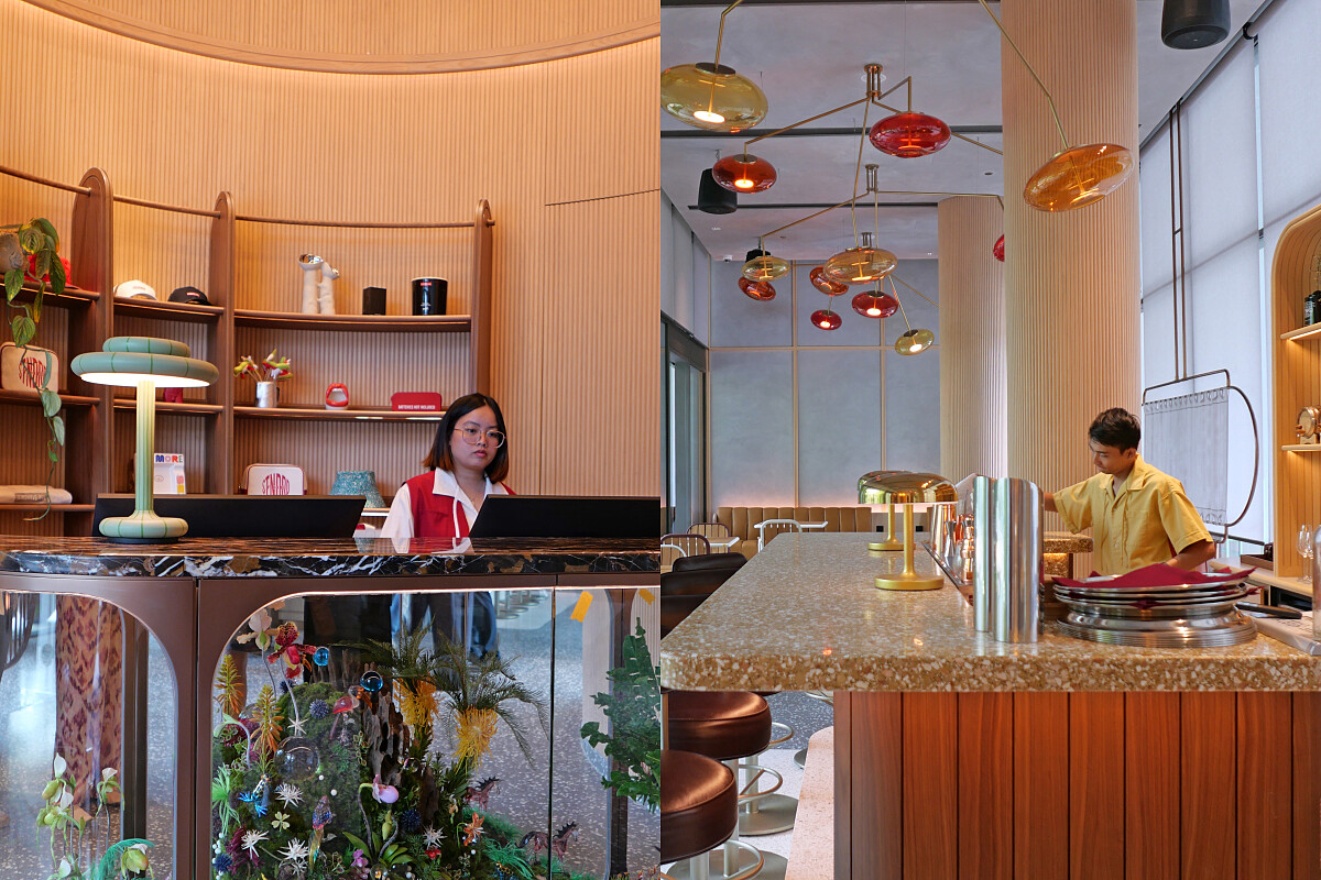 泰國設計師 Shone Puipia 親手打造制服。