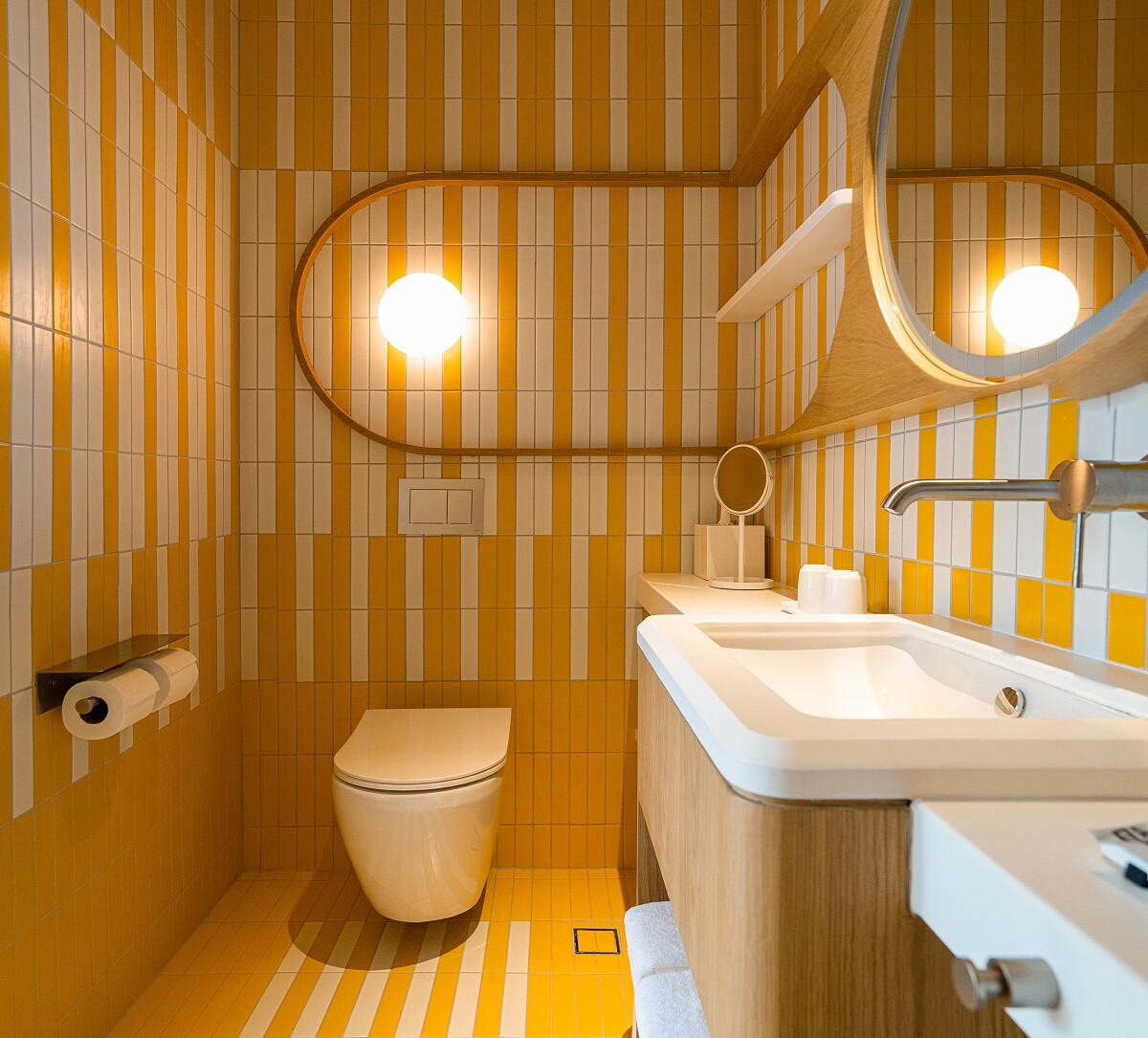 Standard Suite 的衛浴。