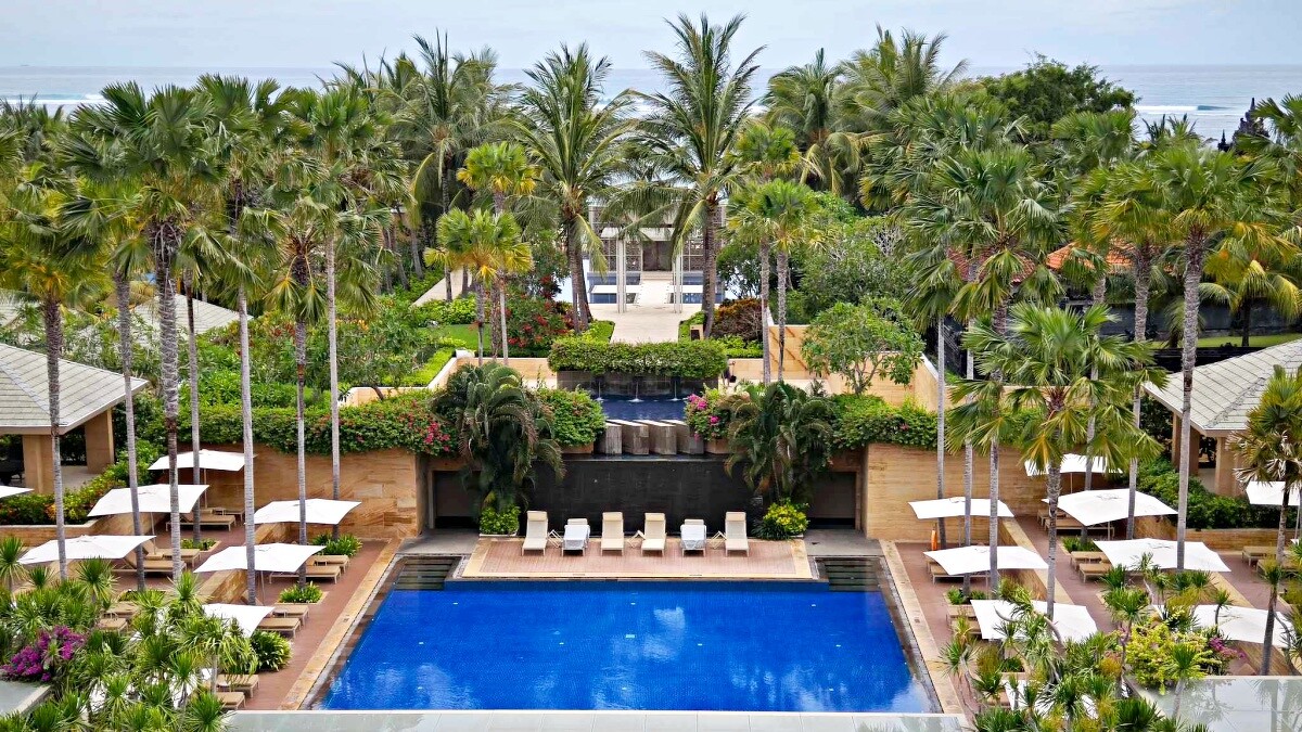 穆麗雅度假村園區俯瞰視角