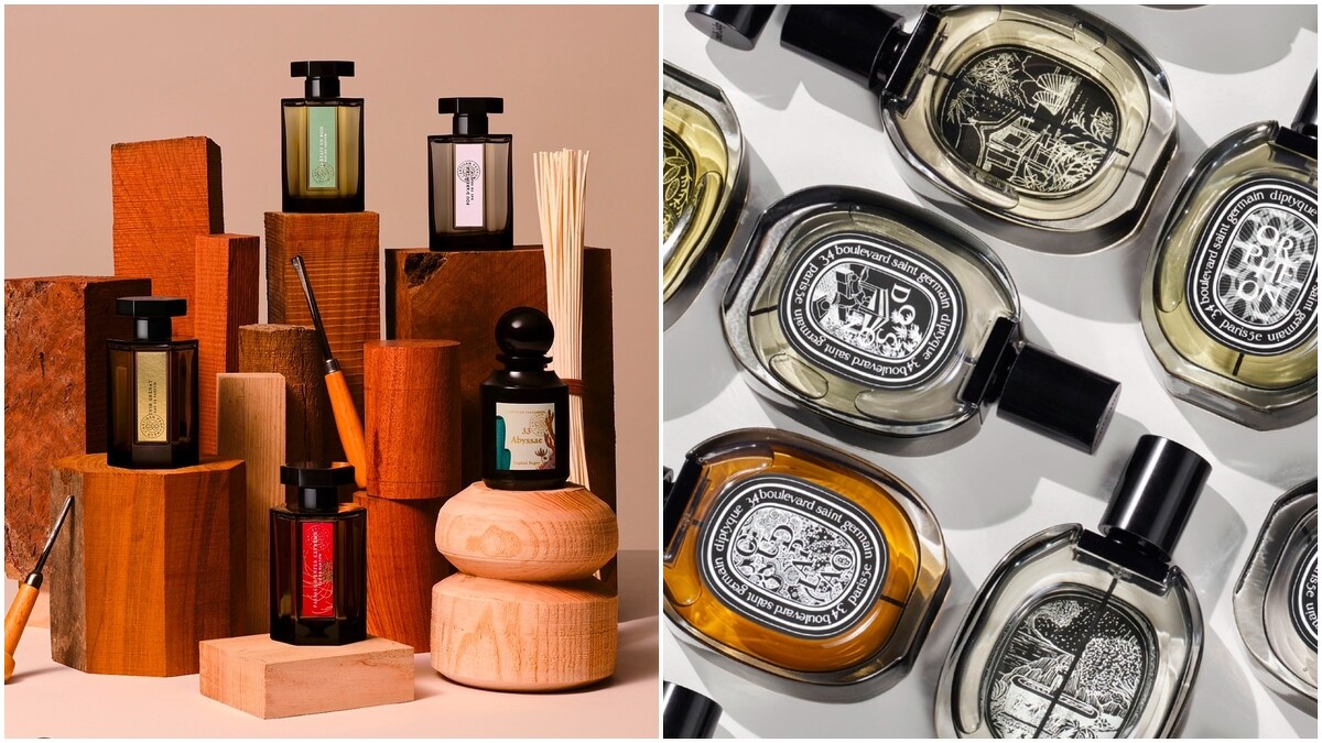 Diptyque 與近期在台上市的L&rsquo;Artisan Parfumeur阿蒂仙之香，都是品牌歷史悠久、且受歡迎的小眾香水代表。