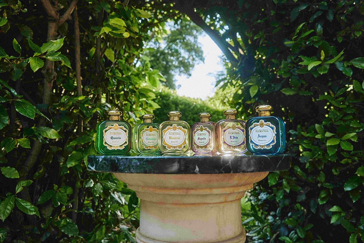 Santa Maria Novella麥地奇花園I Giardini Medicei系列形象圖。