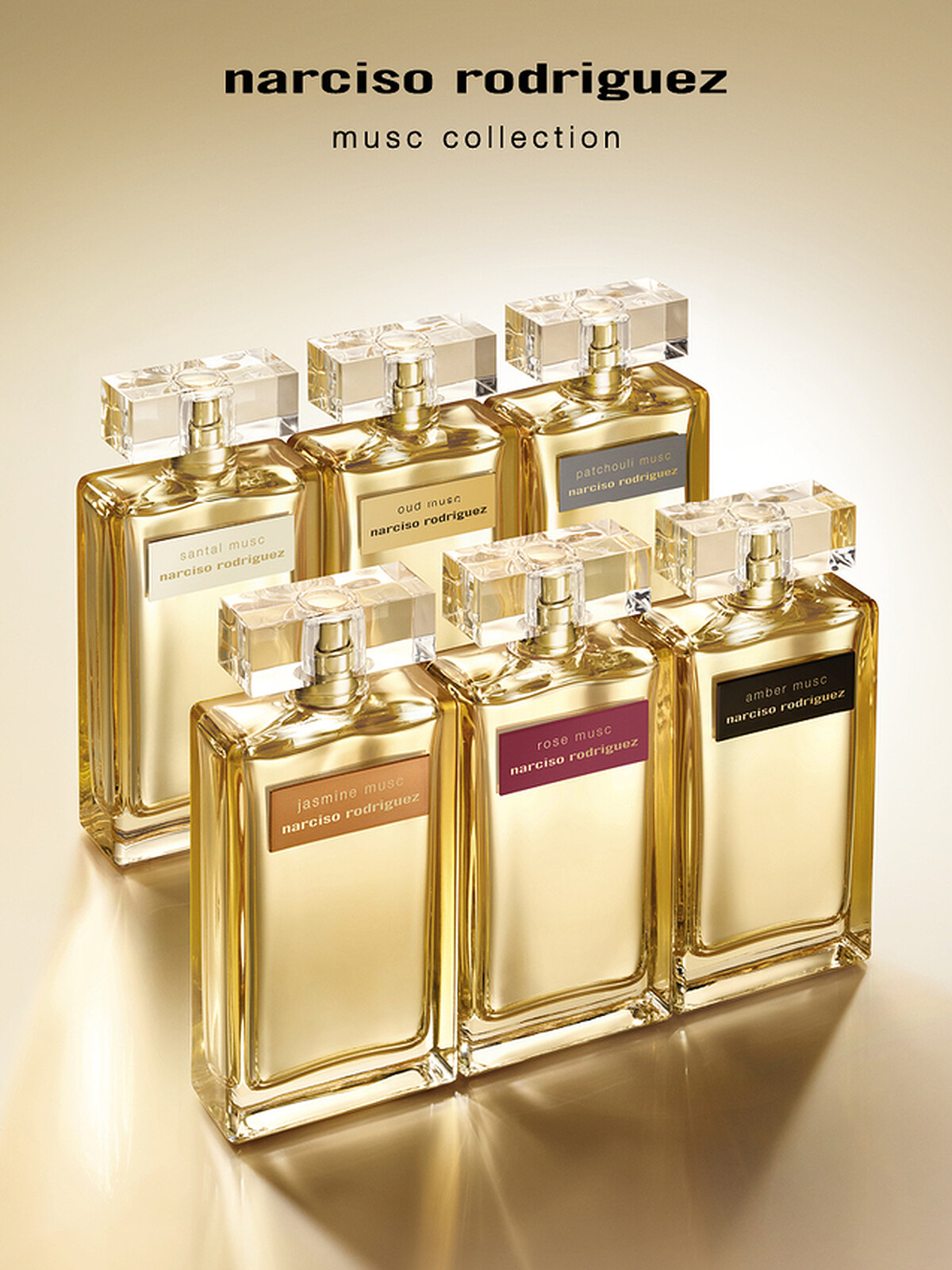 Narciso Rodriguez高級訂製系列香水視覺圖。