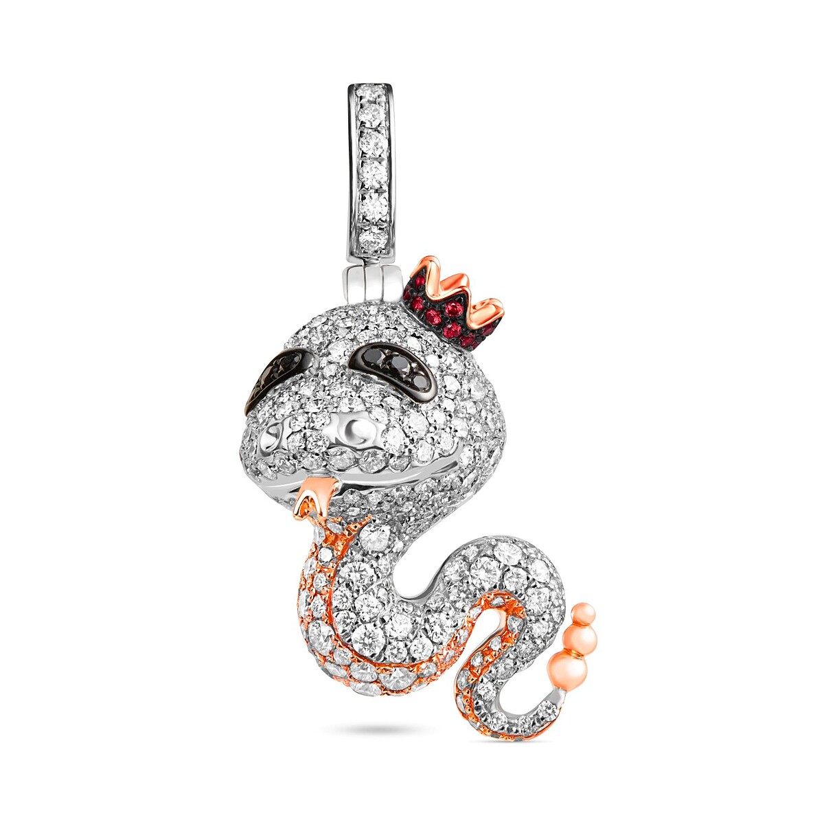 Qeelin Snake Bo Bo吊墜