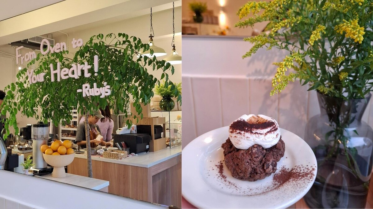 Ruby's透過甜點傳遞溫暖幸福氛圍。