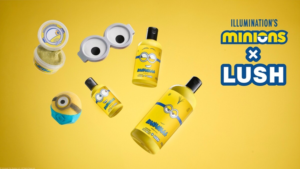 小小兵Minions x LUSH限定系列。