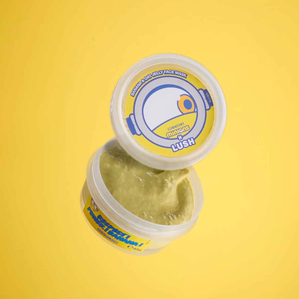 Minions x LUSH蕉蕉活力果凍面膜，NT550