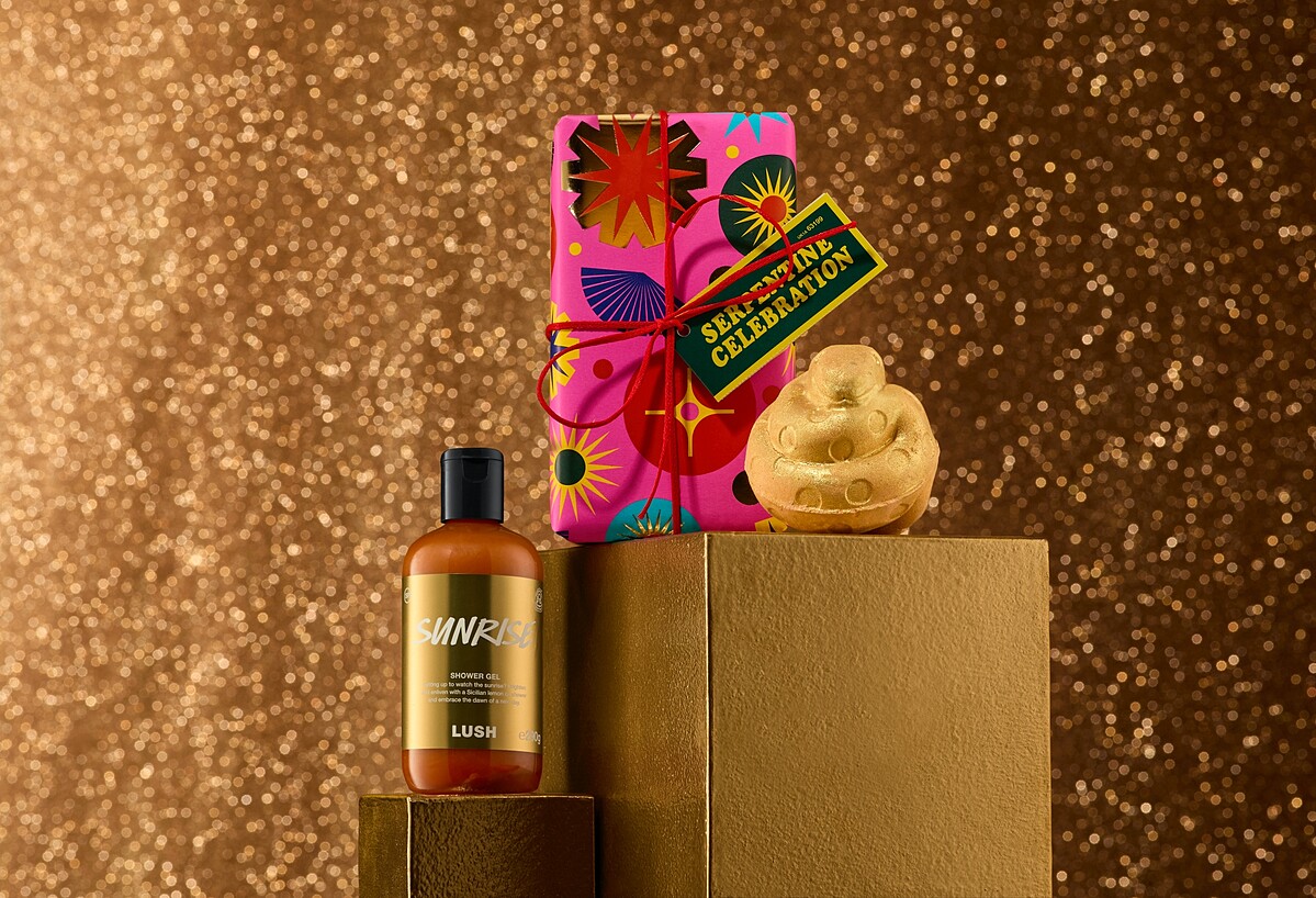 LUSH金蛇慶典禮盒，NT850