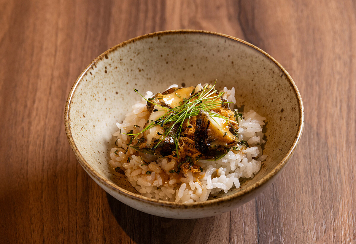 岩見鮑魚/青天霹靂米