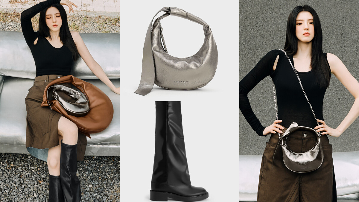 韓韶禧同款千元就能入手！女神小露香肩搭配 CHARLES &amp;amp; KEITH Toni 全新系列，單品價格一次看