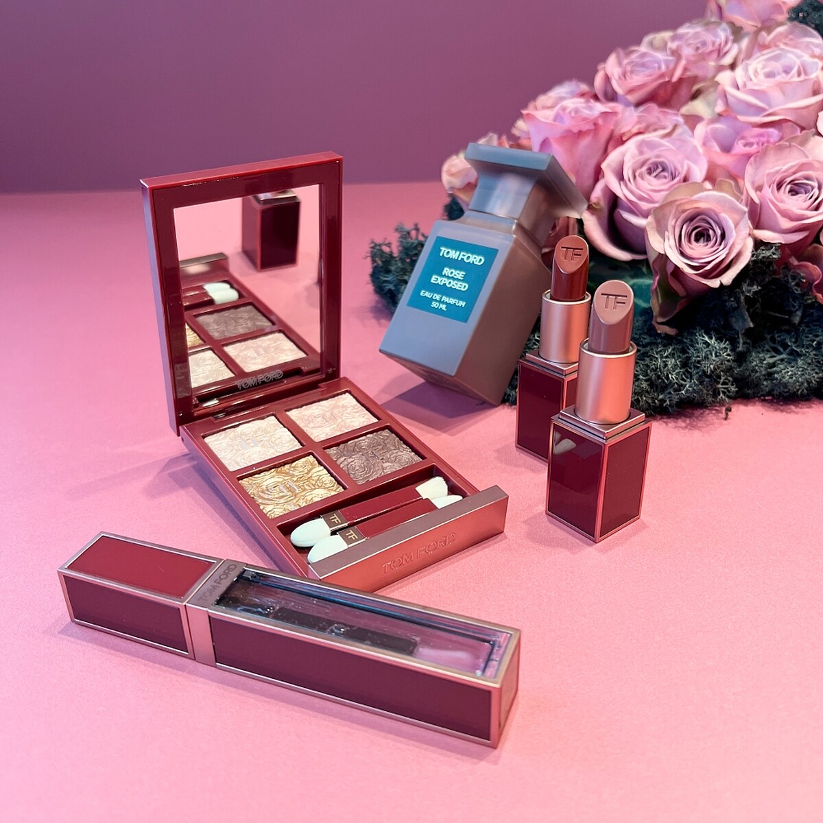 Tom Ford私人調香系列裸慾玫瑰與彩妝系列。