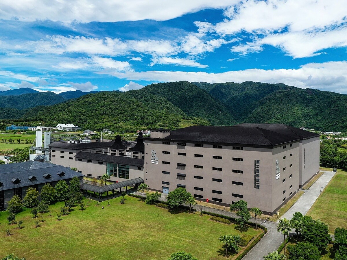 位於宜蘭的噶瑪蘭酒廠。