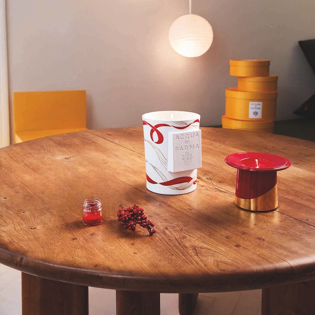 Acqua di Parma Leg&agrave;mi Chapeau!蠟燭形象圖。