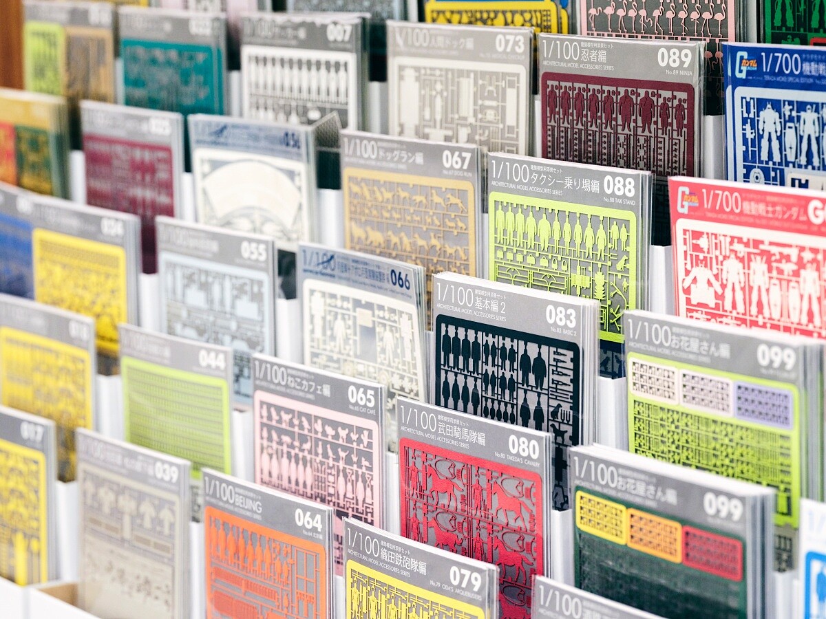 除了紙材的精選與原器君的趣味設計外，寺田模型的最大特色是組裝的彈性與自由性。