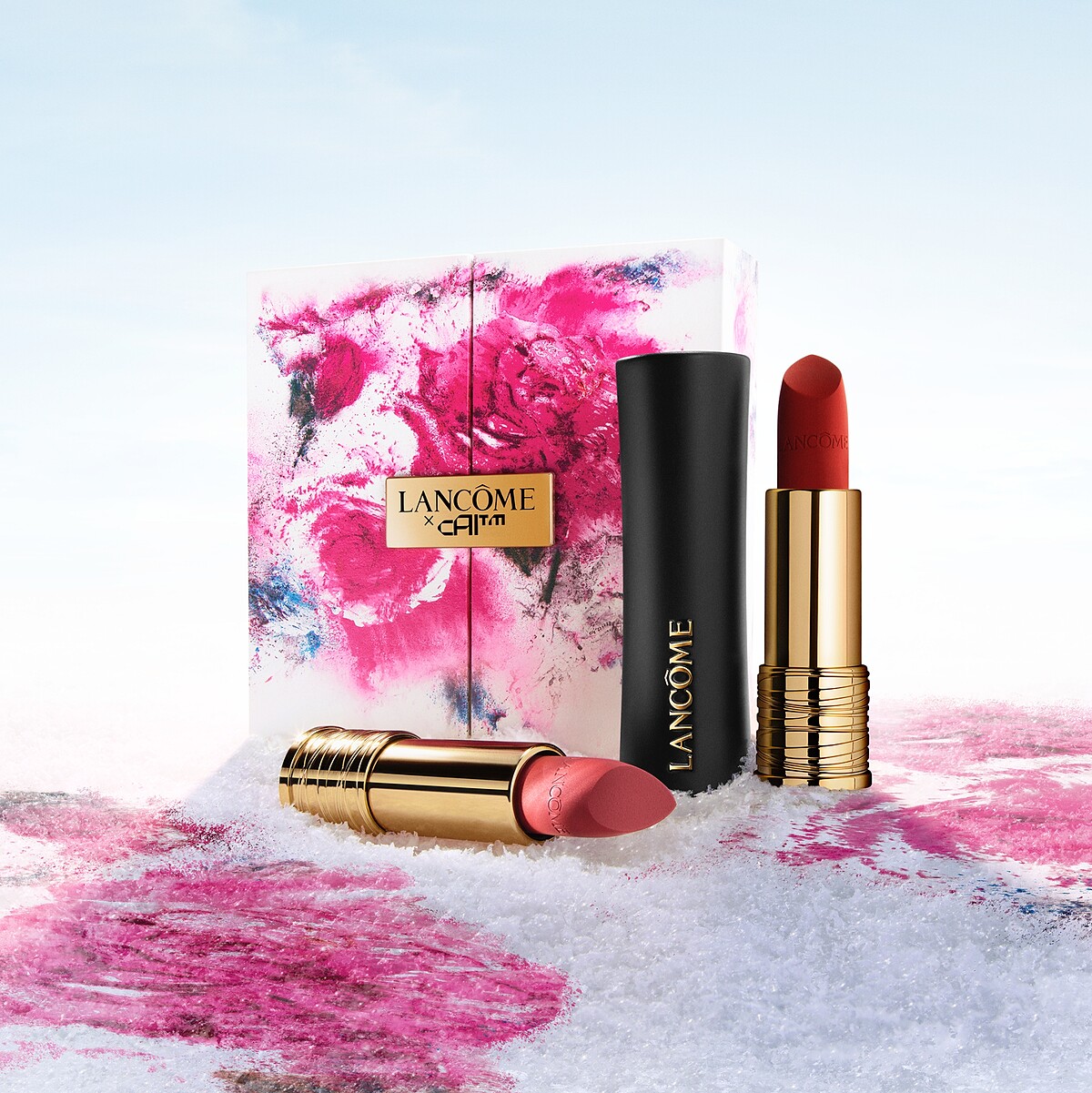 蘭蔻絕對完美唇膏兩入禮盒2025新年限定版，NT2,800