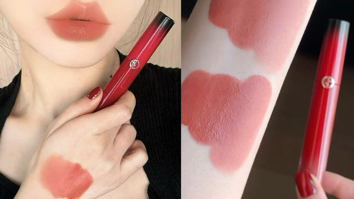 圖片來源: 小紅書 | 奢華絲絨訂製唇萃 25周年限定版 #214優雅紅棕|定價1,600元