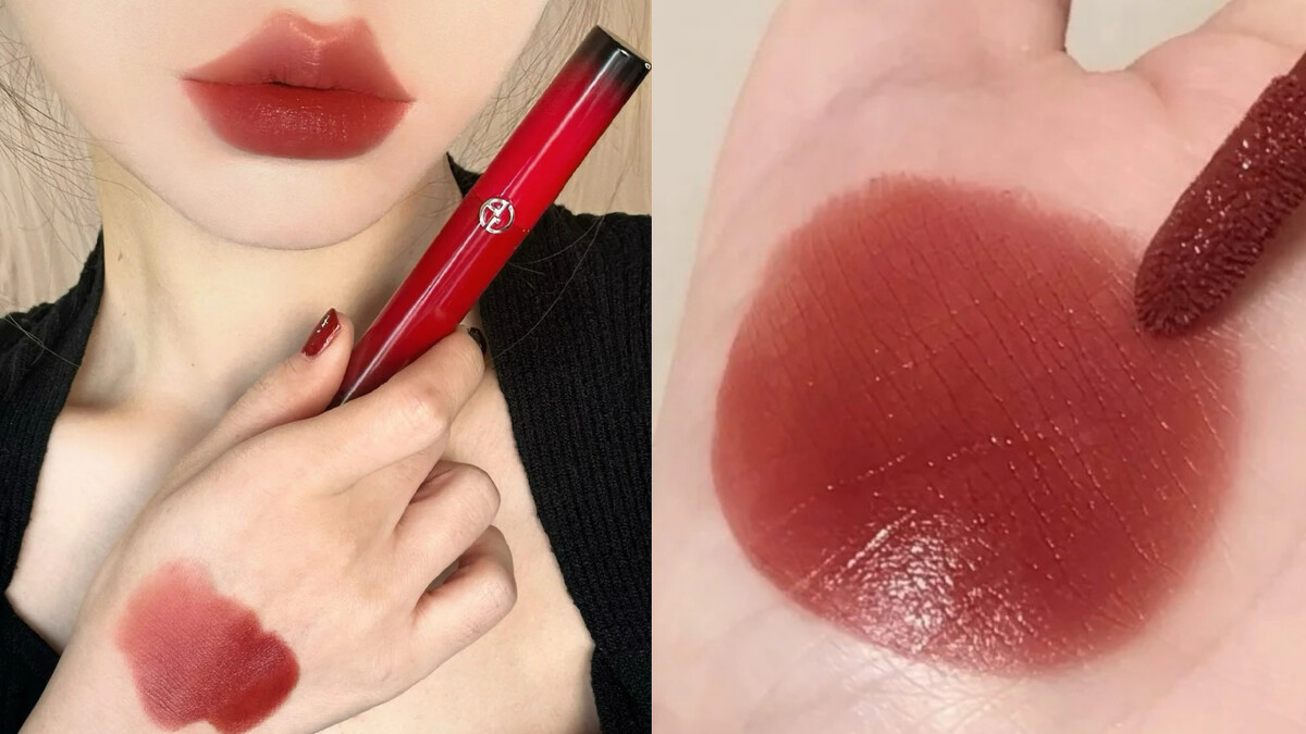 圖片來源: 小紅書 | 奢華絲絨訂製唇萃 25周年限定版 #206不朽紅棕|定價1,600元