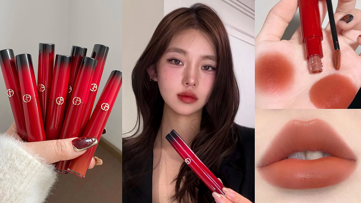 女明星摯愛款！GA#紅管唇萃斷貨色限定回歸，必收時髦頂流色#200低飽和粉棕，經典心動粉橘#321優雅不敗！1/17限定開搶！