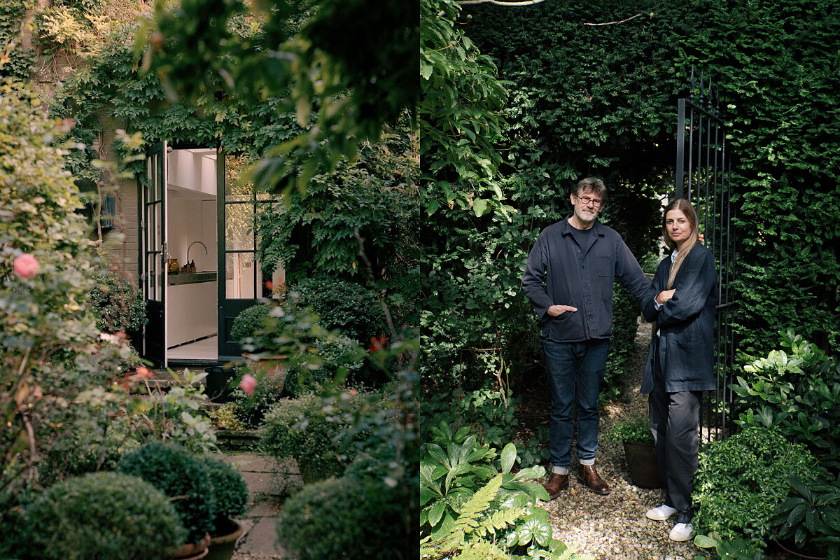 如夢似幻的庭院。