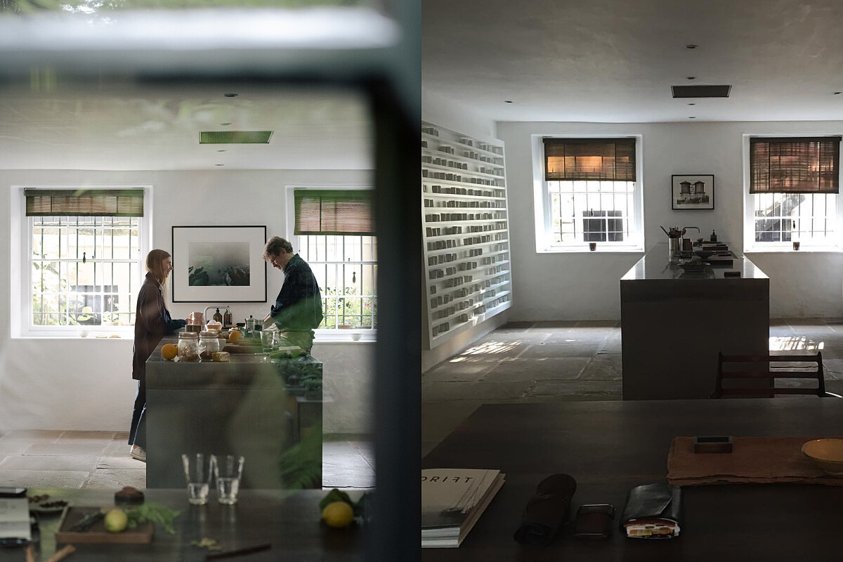 工作用的廚房。