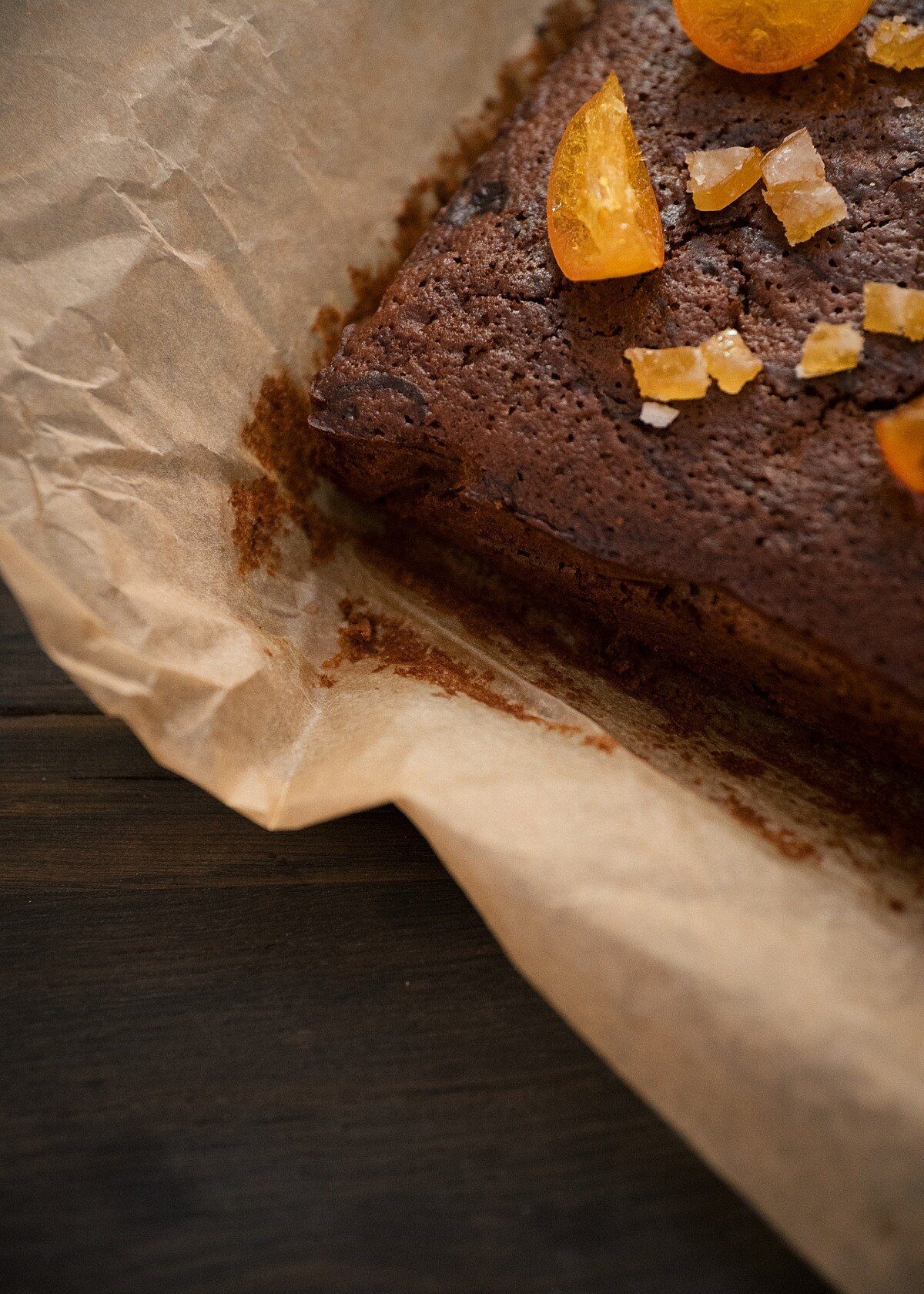 Nigel 親手烘烤的蛋糕。