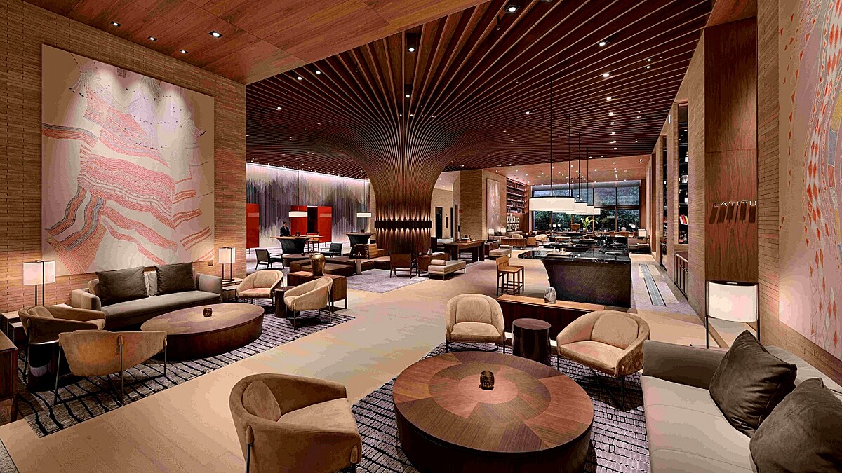 花蓮潔西艾美渡假酒店大廳「北緯二十三」