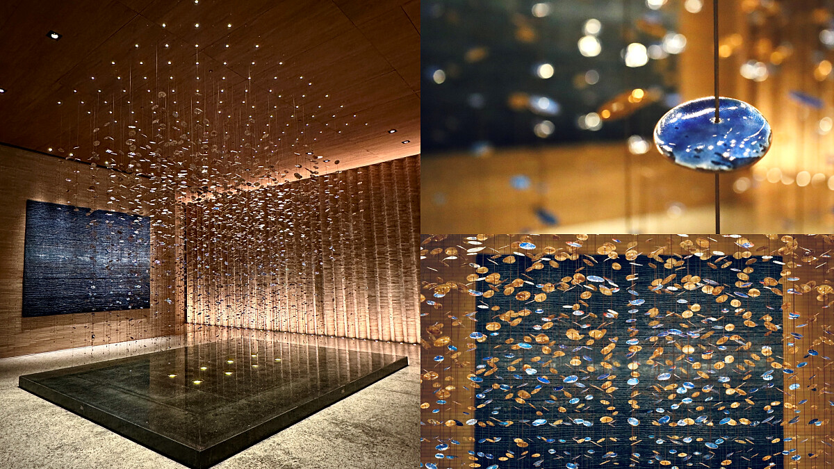 「花蓮潔西艾美酒店」大廳藝術品《蝴蝶谷》