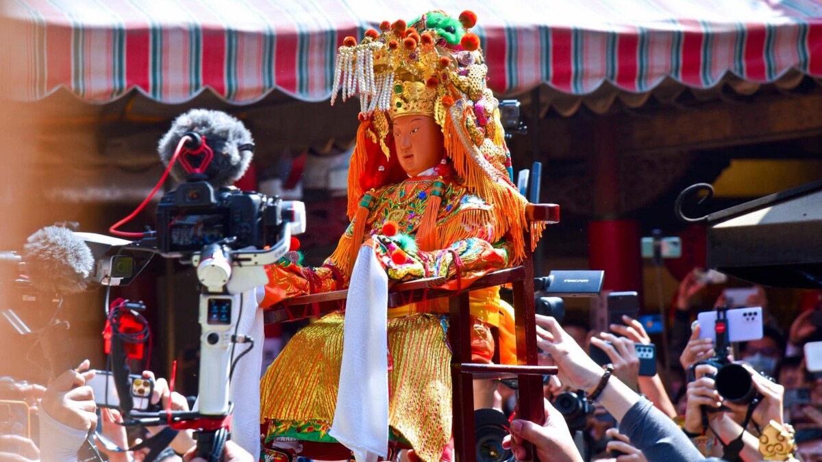 白沙屯媽祖進香繞境盛況