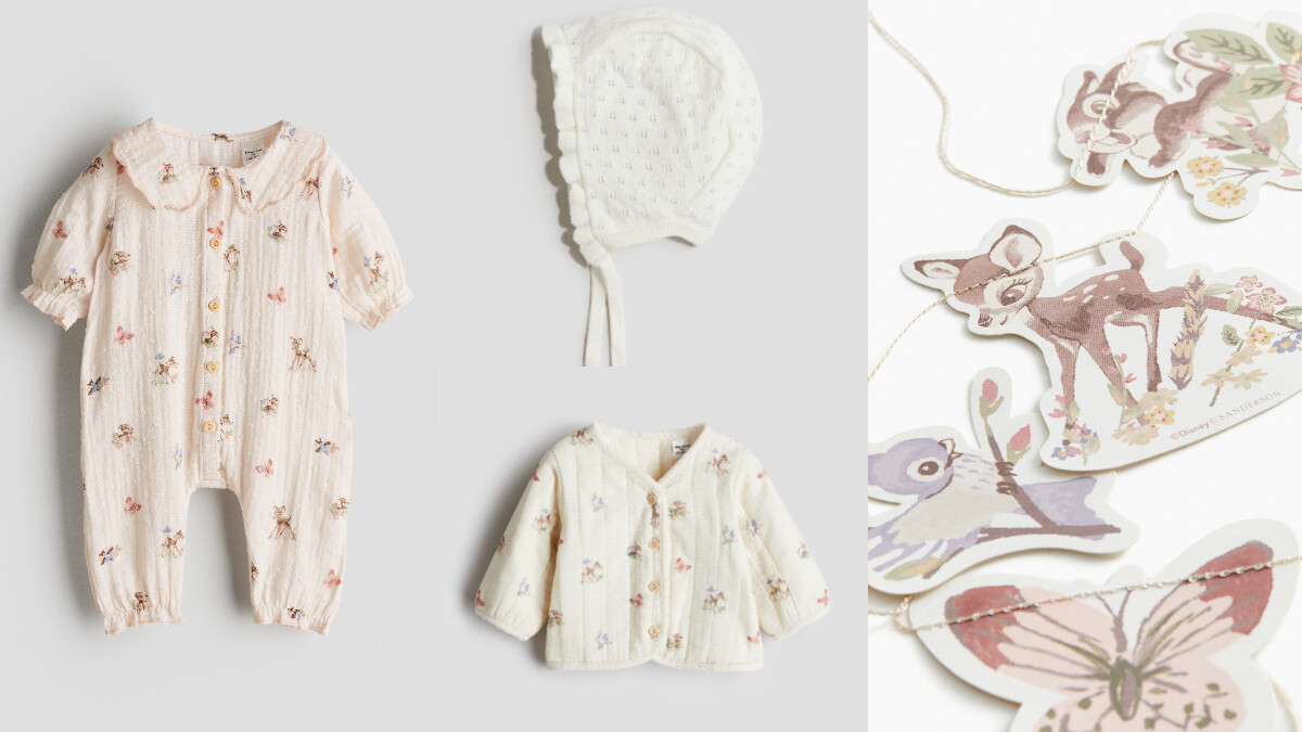 喚醒美好童年！H&amp;amp;M HOME x 小鹿斑比聯名童裝登場，單品解析一次看