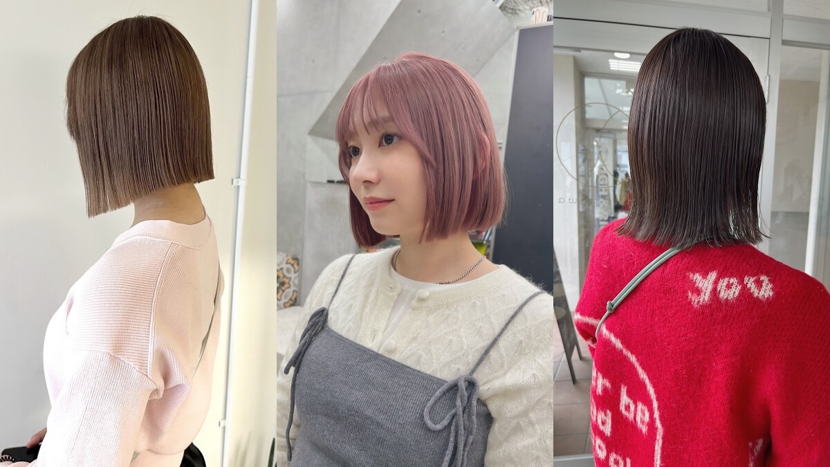 短髮造型秘訣:俐落齊鮑伯!不同臉型的3剪裁建議+3大基本整理技巧