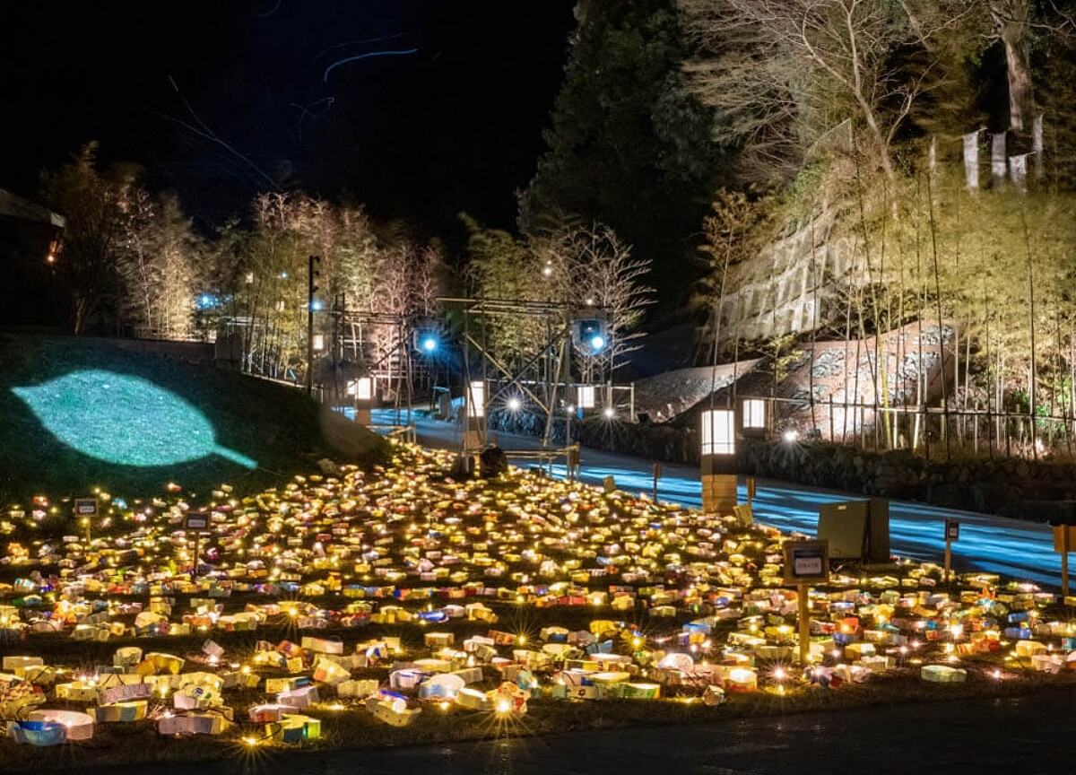 冬季的「音信川詩歌光影」是最知名的活動。