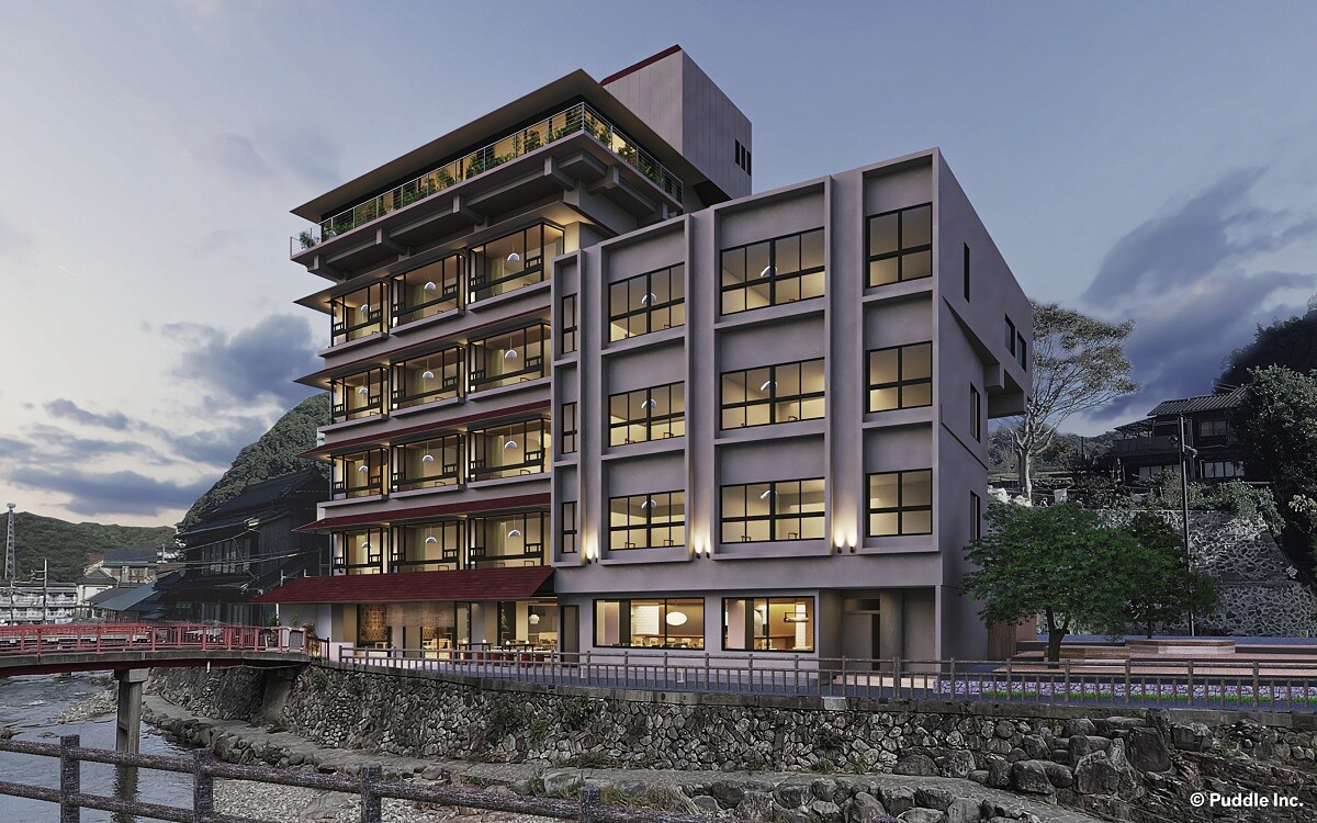 老字號旅館「六角堂」將成為全新旅宿「SOIL Nagatoyumoto」。