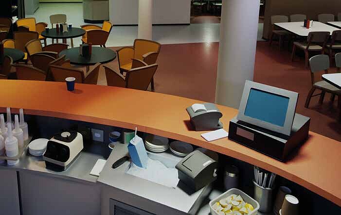 托瑪斯．德曼，《太平洋豔陽號》（動畫截圖），2012，定格動畫，2.02分。圖像由藝術家與北美館提供。&copy; Thomas Demand, VG Bild-Kunst, Bonn.