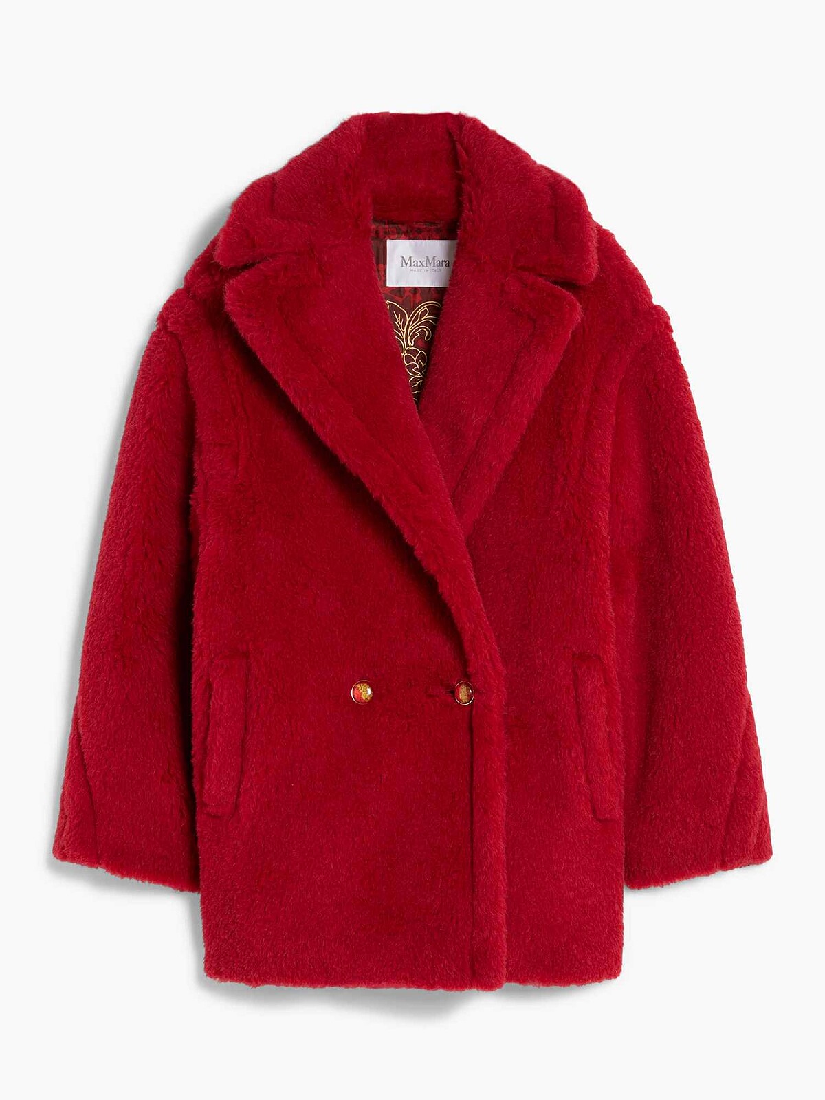 Max Mara 2025 CNY 系列- 短版 Teddy 外套，價格店洽