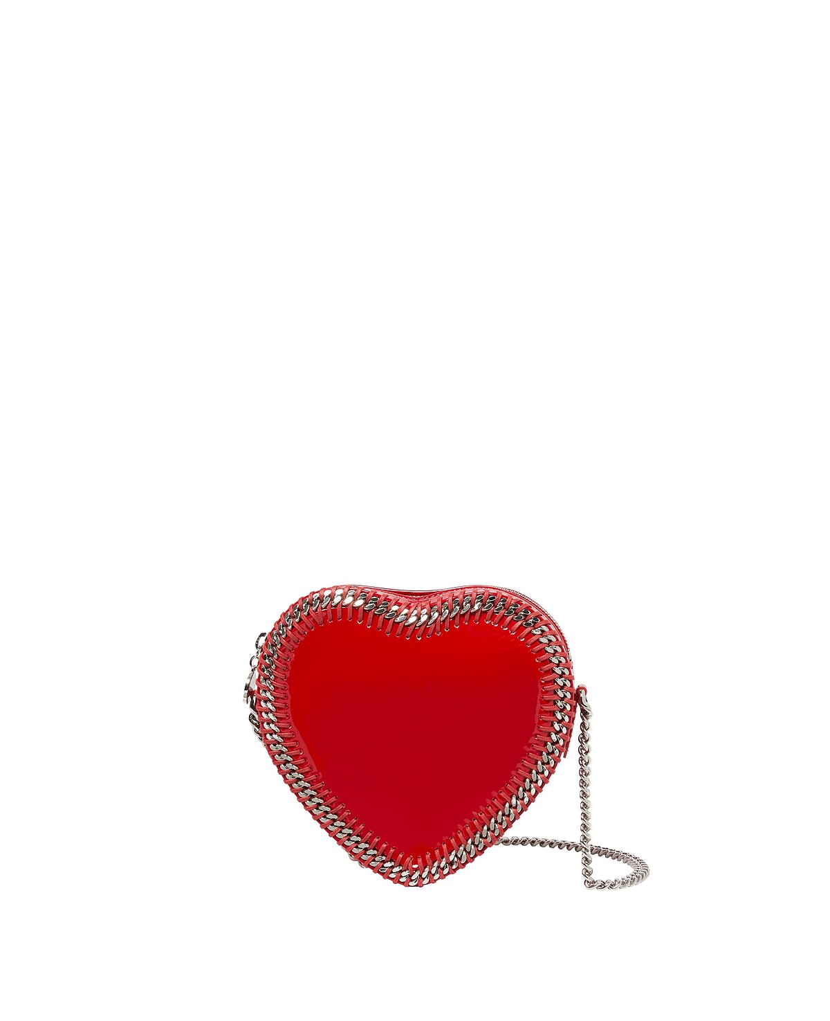 Stella McCartney紅色心形Falabella斜背包，NT41,600。