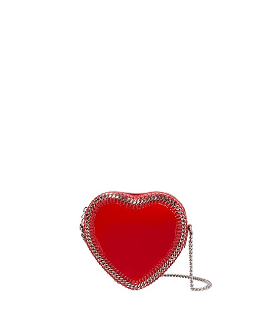 Stella McCartney紅色心形Falabella斜背包，NT41,600。