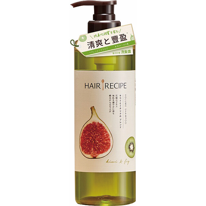 髮的料理奇異果無花果清爽豐盈洗髮露530ml，NT399