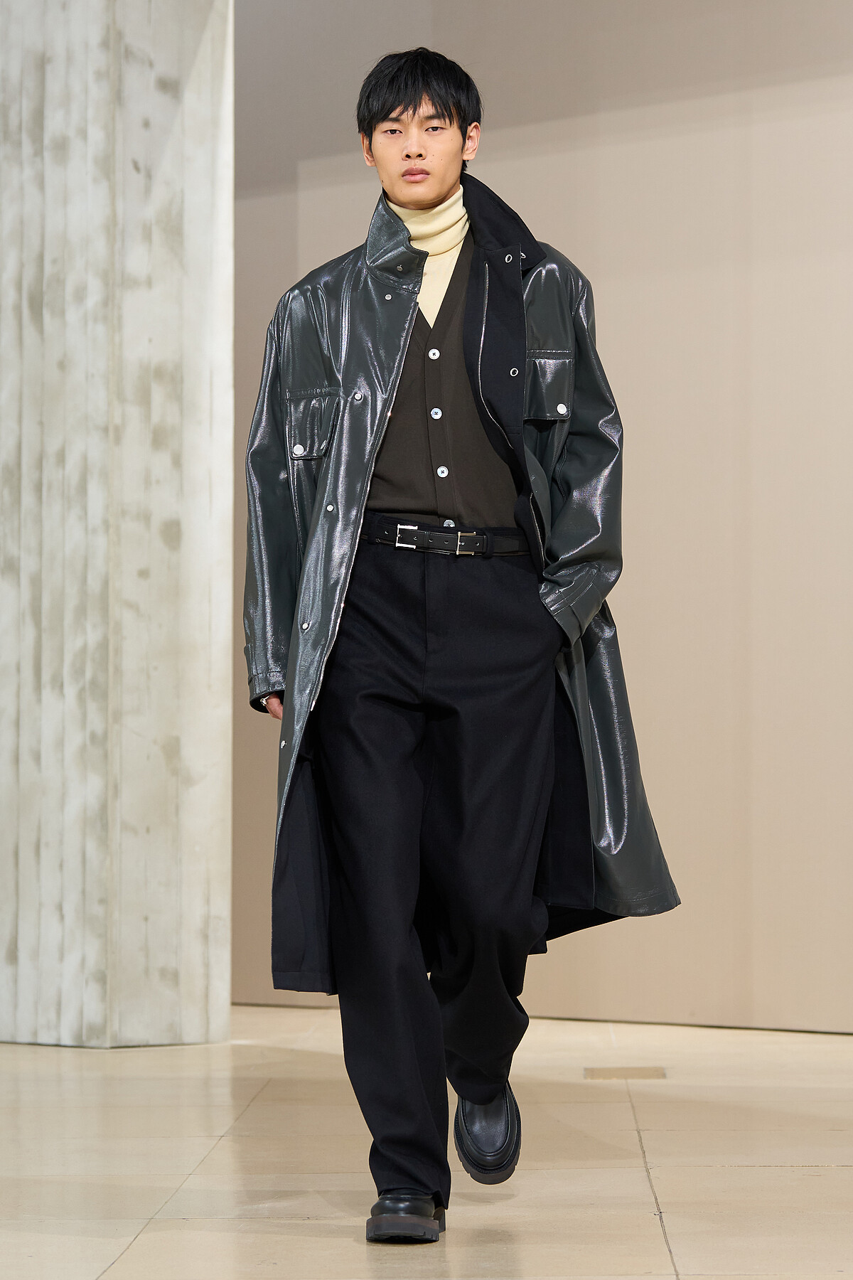 Hermes2025秋冬男裝週。