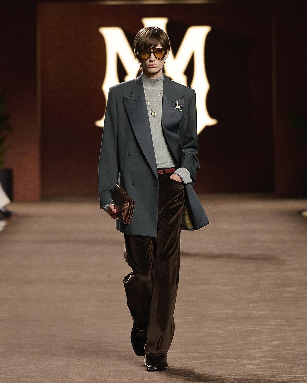 Amiri2025秋冬男裝系列。