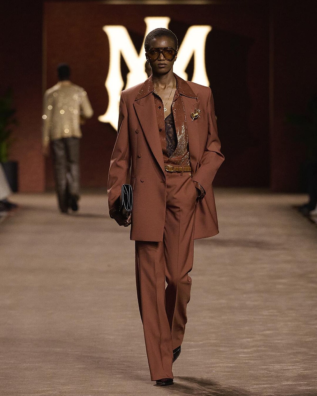 Amiri2025秋冬男裝系列。