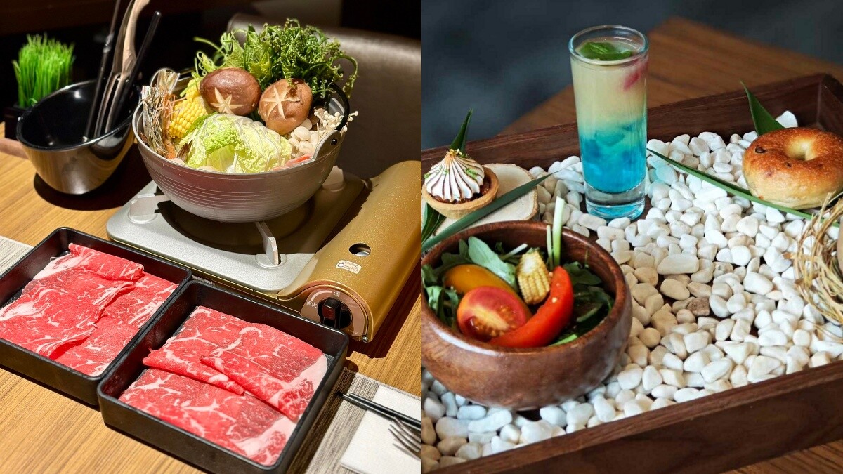 採用當地食材製作的衛斯理餐廳Smei Buffet火鍋、下午茶