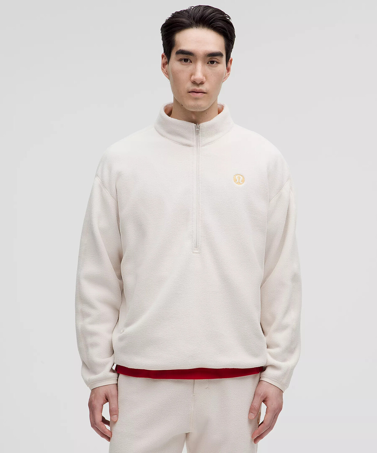 【林家正著用款】_寬版剪裁搖粒絨半拉鍊式上衣_TWD$5,480