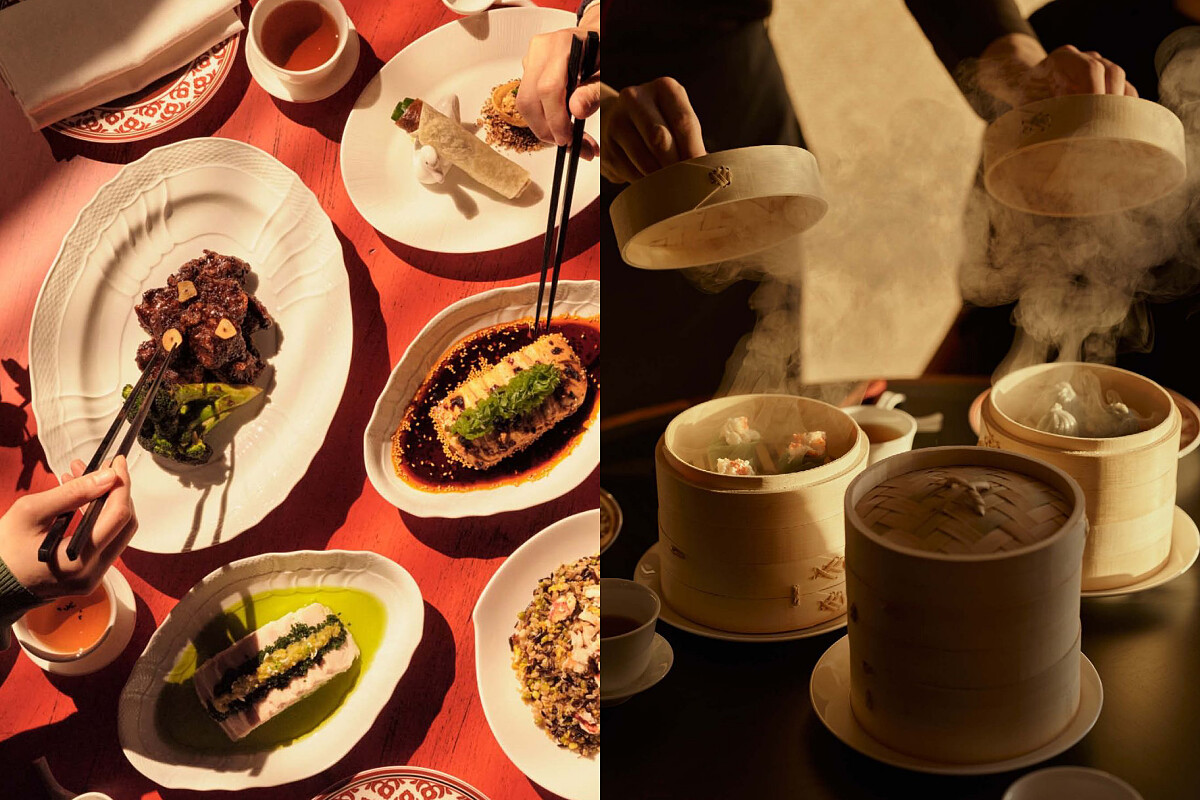 料理長山口雄介重新演繹中式料理。